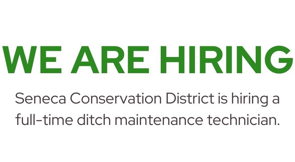 Now hiring a Ditch Maintenance Technician